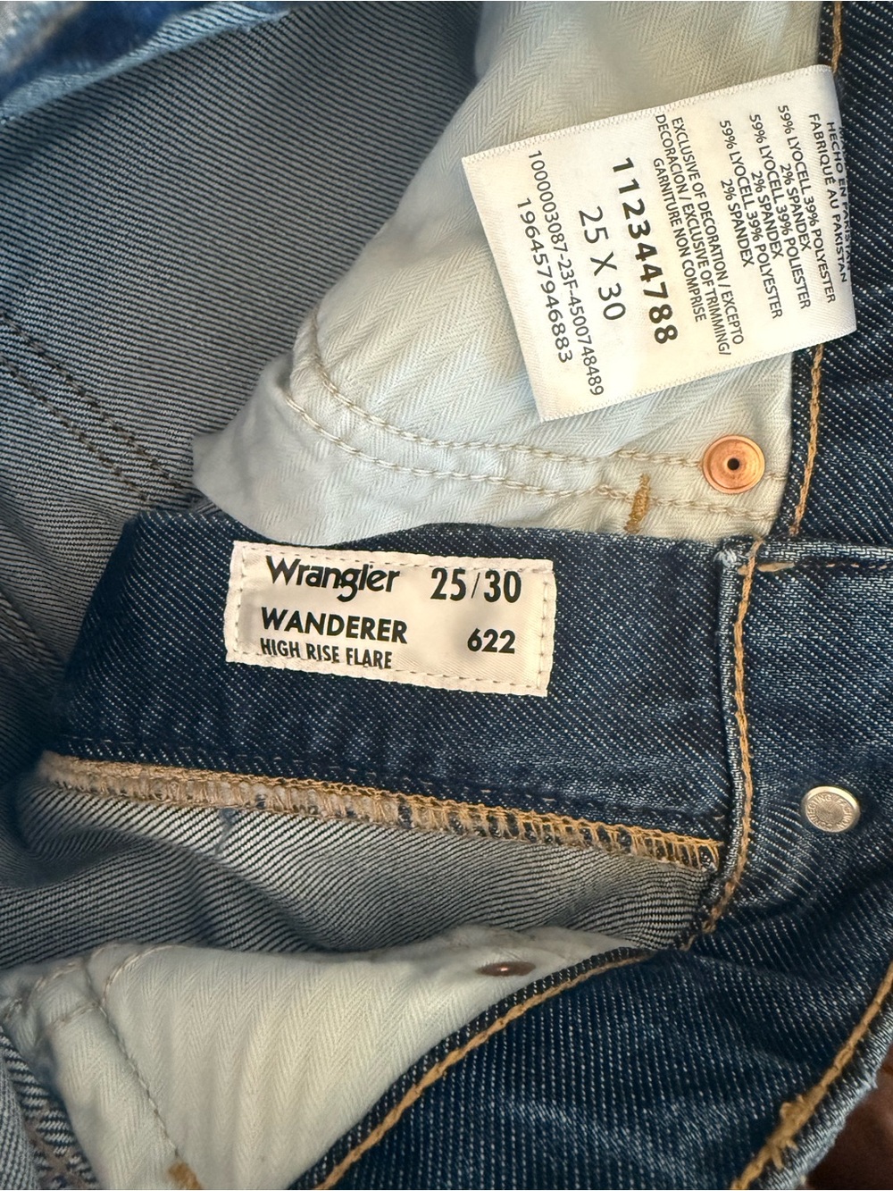 Wrangler Wanderer High Rise Flare Bootcut - Picture 3 of 3